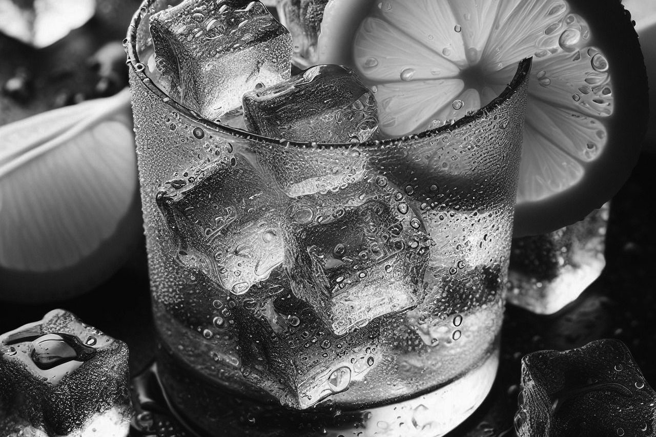 Kühle Getränke KI Bild gekühlte Getränke